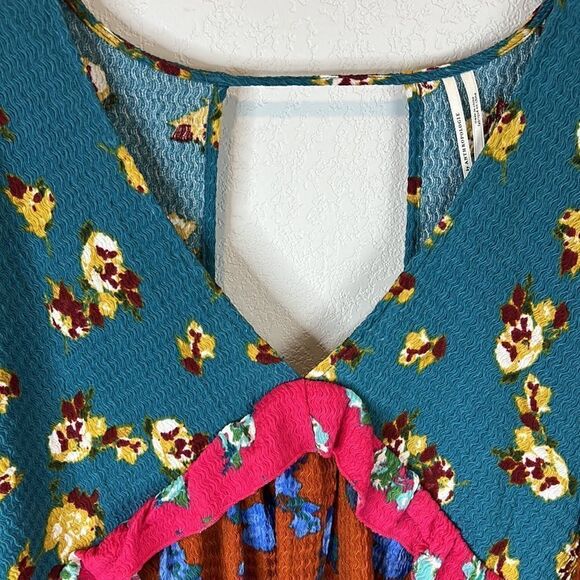 NWT Anthropologie Ruffled Sleep Mini Dress Medium - Picture 4 of 14